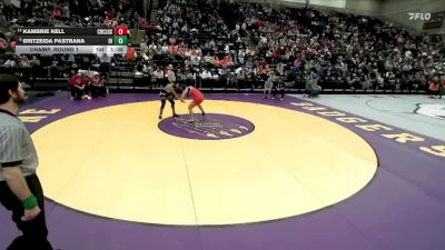4A 140 lbs Champ. Round 1 - Britzeida Pastrana, Dixie vs Kambrie Kell, Crimson Cliffs High