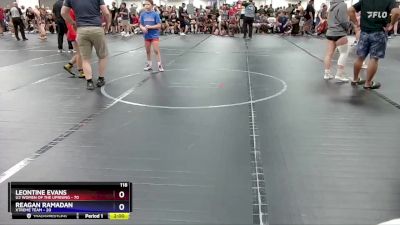 145 lbs Round 5 (8 Team) - Beatrice Land, 84 Athletes vs Samira Kupa, Validus WC