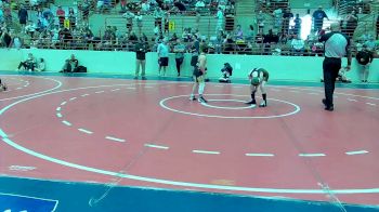 88 lbs Quarterfinal - Payton Erickson, Commerce Wrestling Club vs Braxton Matthews, Coweta Cobras Wrestling Club