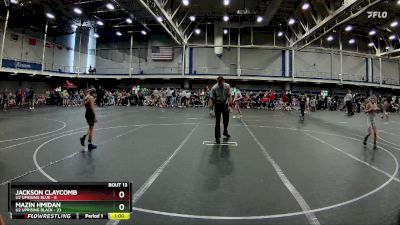 60 lbs Round 3 (10 Team) - Jackson Claycomb, U2 Uprising Blue vs Mazin Hmidan, U2 Uprising Black