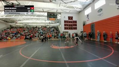 132 lbs Quarterfinal - Rhythm Hilts, Lander Middle School vs Noah Blakley, Greybull MS
