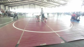 52 lbs Rr Rnd 2 - Alaina Saavedra, Top Rank vs Liam Madrid, Mini Avengers