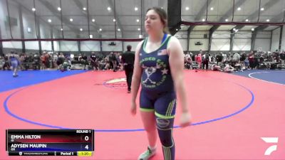 190 lbs Round 1 - Ylyana Sandoval, OR vs Aubrey Newberry, WA