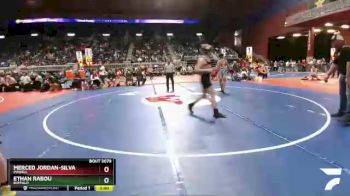 3A-170 lbs Champ. Round 1 - Ethan Rabou, Buffalo vs Merced Jordan-Silva, Powell