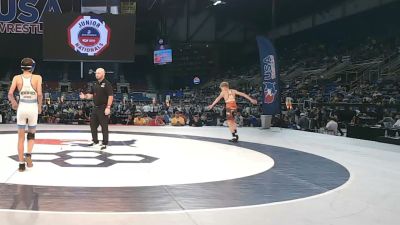 94 lbs Champ. Rd Of 64 - Bruce Fowler, West Virginia vs Camden Dyer, Idaho