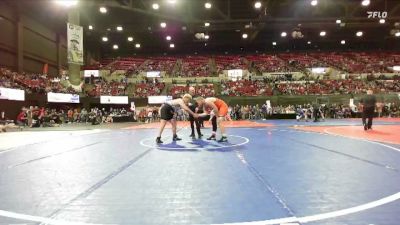 250 lbs Quarterfinal - River Reed, Cougar Wrestling Club vs Jacob Christofalos, Powell Wrestling Club