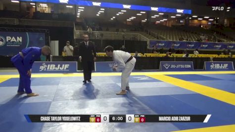 Marcio Adib Zarzur vs Chase Taylor Yoselowitz 2026 Pan Jiu Jitsu IBJJF Championship
