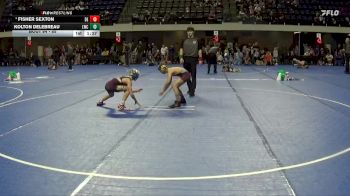 85 lbs Round 4 - Fisher Sexton, Dc Elite vs Kolton Delebreau, Luxemburg-Casco Wrestling Club