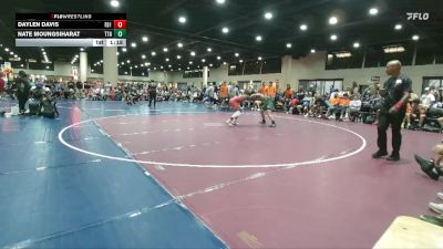 138 lbs Round 1 (32 Team) - Daylen Davis, Funky Boyz vs Nate Moungsiharat, Team TN