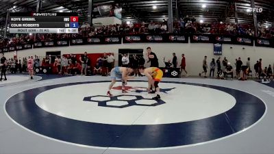 70 kg Champ. Round 1 - Koye Grebel, Hawkeye Wrestling Club vs Colin Roberts, Lake Erie RTC
