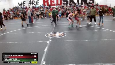 170/200 Round 2 - William Tripp, Palmetto State Wrestling vs Jackson Marchman, Geogira