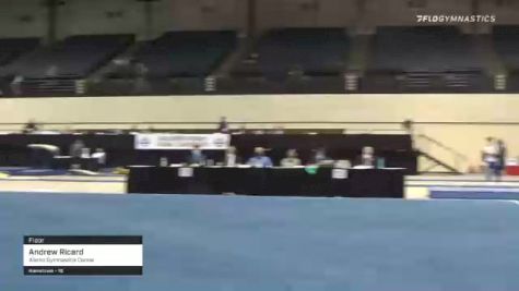 Andrew Ricard - Floor, Alamo Gymnastics Center - 2021 USA Gymnastics Development Program National Championships