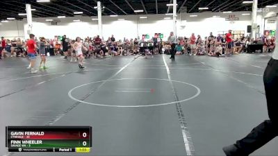 80 lbs Round 2 (4 Team) - Gavin Fernald, CTWHALE vs Finn Wheeler, Savage WA