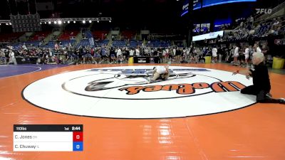 110 lbs Cons 32 #1 - Charley Jones, OH vs Courtni Chuway, IL