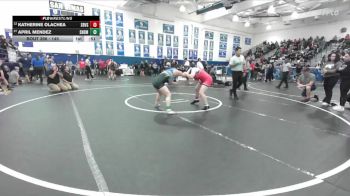 145 lbs Cons. Round 2 - April Mendez, San Dimas vs Katherine Olachea, Sierra Vista