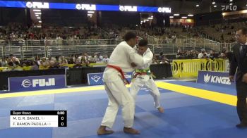 MALACHI D. R. DANIEL vs FELIPE RAMON PADILLA 2024 Pan Kids Jiu-Jitsu IBJJF Championship