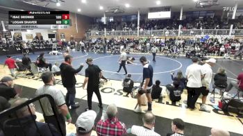 157 lbs Semifinal - Logan Shaver, Meridian vs Isac Deonigi, Tahoma