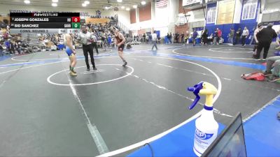 126 lbs Cons. Round 2 - Sid Sanchez, Gahr vs Joseph Gonzales, Huntington Beach