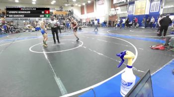 126 lbs Cons. Round 2 - Sid Sanchez, Gahr vs Joseph Gonzales, Huntington Beach