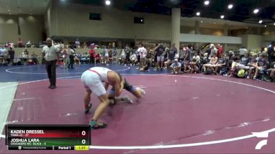 150 lbs Round 4 (6 Team) - Kaden Dressel, TNWA #2 vs Joshua Lara, Crusaders WC- Black