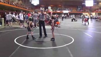 46 lbs Semifinal - Braxten Giedd, Legends Of Gold vs Gabe Oedekoven, Governor Wrestling