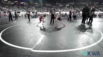 66 lbs Quarterfinal - Tinslynn Burdick, Perry Wrestling Club vs Daisy Garcia, Wagoner Takedown Club