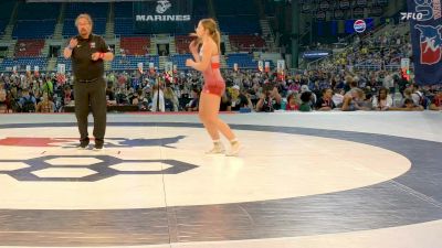 110 lbs Champ. Rd Of 64 - Raylynn Woods, NV vs Allison Patten, RI