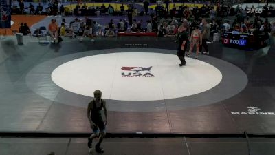 120 lbs Cons 128 #2 - Haydn Nutt, MI vs Blake Bernath, OH