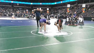 145 lbs Round Of 32 - Kirin Smith, Clovis West (CS) vs Amber Farr, Norwalk (SS)