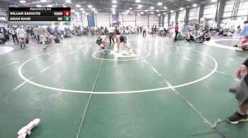 145 lbs Round Of 16 - William Sakoutis, Triumph Elite vs Aidan Baum, Doughboy Black