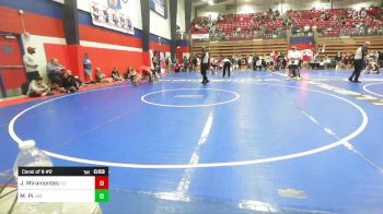 157 lbs Consi Of 8 #2 - Jessy Miramontes, Tulsa Union vs Muan Pi, Jenks