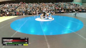 144 lbs Cons. Semi - Cyrus Comia, Tahoma vs Marcus Caro, Rancho Bernardo