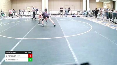 132 lbs Consi Of 16 #1 - Eli Roripaugh, Chaparral HS vs Emmanuel Mercado, Chain Wr Ac