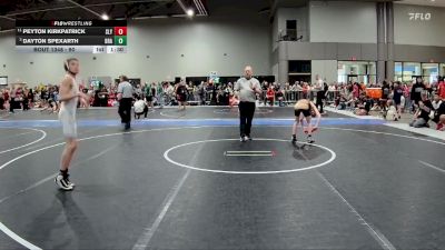 90 lbs Quarterfinal - Dayton Spexarth, Brawlers vs Peyton Kirkpatrick, Slyfox
