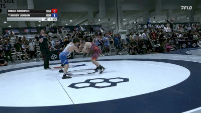 61 kg Cons. Sub-rd Of 32 - Diego Stropko, Spire Academy vs Brody Jensen, Nebraska