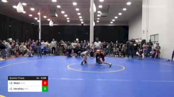 95 lbs Quarterfinal - Darrien Reed, Susquenita vs Cameron Hershey, Spring Grove