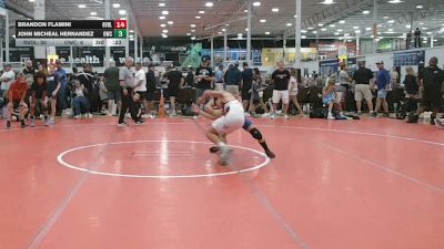 100 lbs Semifinal - Caleb Tsikerdanos, Revival X - MS vs Joseph Moschella, The Outsiders Wrestling Club - MS