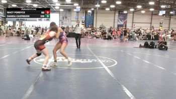 120 lbs Rr Rnd 3 - Macy Fordyce, Indiana Outlaws Purple vs Danika Castrejon, 5forty Lady Brawlers