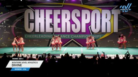 Kouture Level Athletics - Divine [2024 L3 - U16 Day 2] 2024 CHEERSPORT National All Star Cheerleading Championship