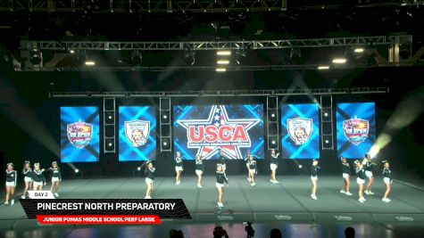 Pinecrest North Preparatory [2026 Junior Pumas Middle School Perf Large Day 2] 2026 US Open Cheerleading & Dance Championship