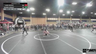 106 lbs Quarterfinal - Cade Ruckle, Gold Rush Wrestling vs Shawn Conant, Tuff Kidz Outlaw