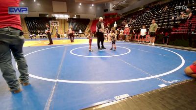 47 lbs Rr Rnd 1 - Roman Morris, Skiatook Bulldog Wrestling vs Motley Lopez, Rogue Warrior Wrestling