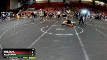 88 lbs Round 5 (6 Team) - Cole Palma, Neighborhood vs Mason Myers, Lake WC