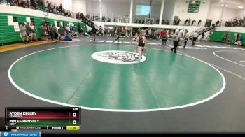 138 lbs Champ. Round 1 - Myles Hensley, Cody vs Ayden Kelley, Kemmerer