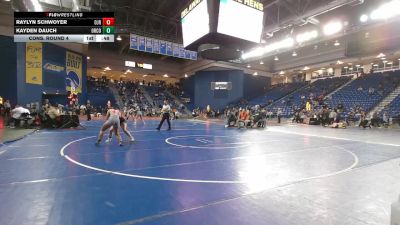 135 lbs Cons. Round 4 - Kayden Dauch, Orange County vs Raylyn Schwoyer, Owen J Roberts