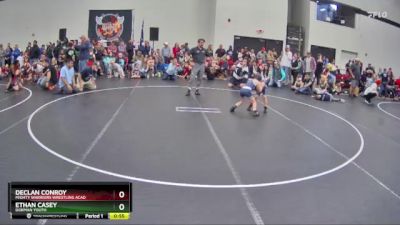 58 lbs Cons. Round 3 - Ethan Casey, Dorman Youth vs Declan Conroy, Mighty Warriors Wrestling Acad