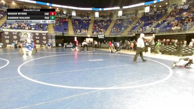 90 lbs Round Of 16 - Mason Myers, Kane vs Kamden Walker, Franklin Regional