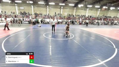 62 lbs Consi Of 8 #2 - Eloy Dominguez, Nm Gold vs Emmanuel Mendoza, Live Training