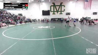 106 lbs Champ. Round 2 - Aiden Gillam, Hamilton vs Antonio Camerena, Villa Park