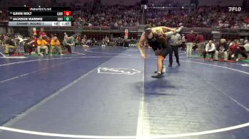 2A-285 lbs Champ. Round 1 - Jackson Warnke, Charles City vs Gavin Holt, Carroll